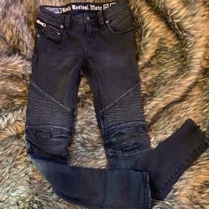 Rock Revival Moto Skinnies